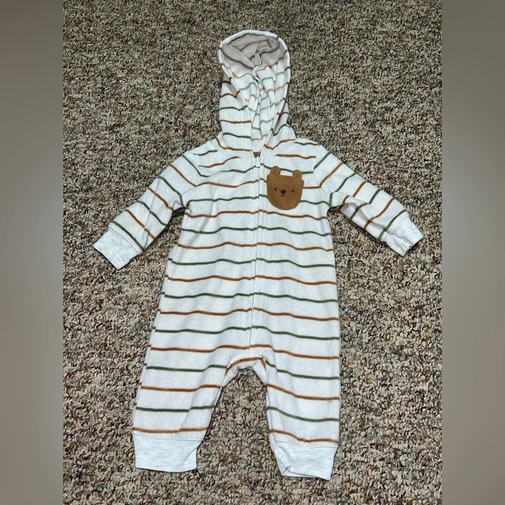 Boys, girls, 3 month Carter's One Piece 3 month outfit,‎ pajamas winter soft